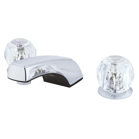 Kingston Brass KB921LP Widespread Bathroom Faucet, Polished Chrome KB921LP